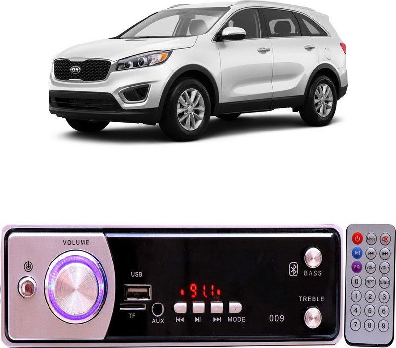 YUNEIK Silver009 BLUETOOTH/USB/SD/AUX/FM/MP3 Car Stereo ( Single Din) Y-238 Car Stereo  (Single Din)