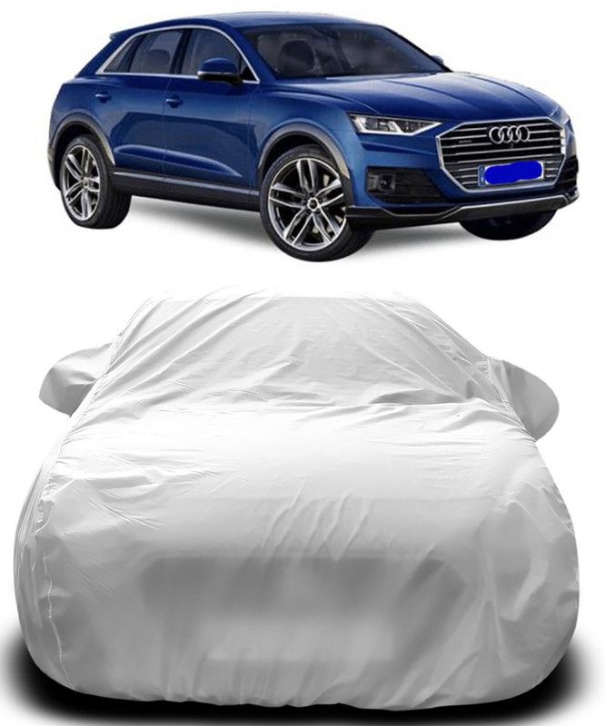 AutoBurn Car Cover For Audi Q3 (With Mirror Pockets)  (Silver)