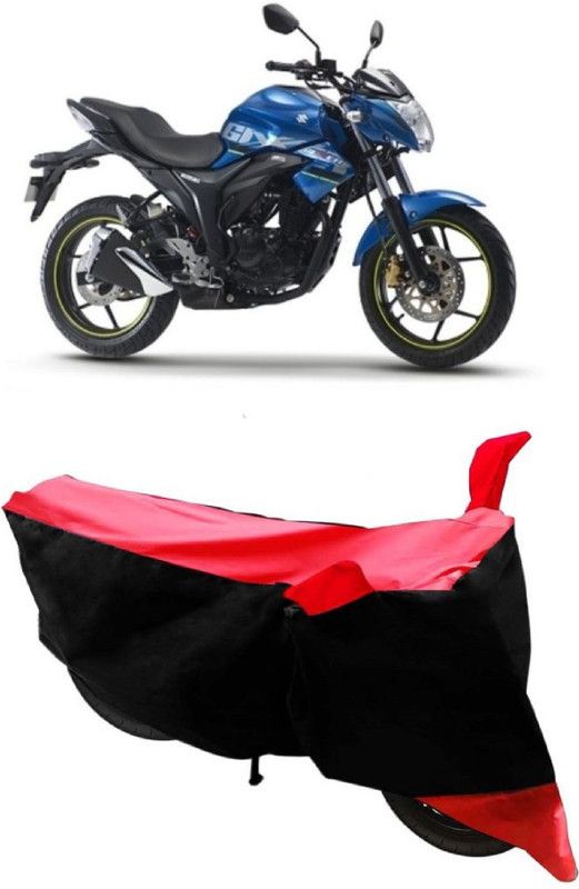 MoTRoX Two Wheeler Cover for Suzuki  (Gixxer, Red)
