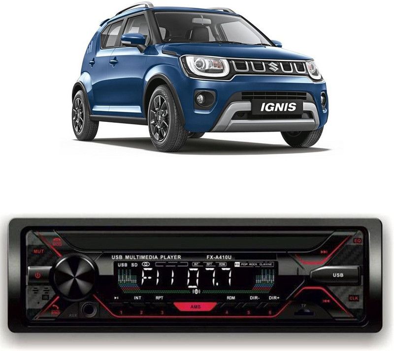 Genipap Car Stereo FX- A100U Car Stereo with Bluetooth, USB, SDCard , Aux G-309 Car Stereo  (Single Din)