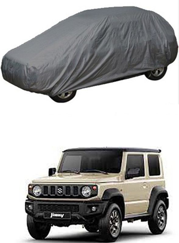 THE REAL ARV Car Cover For Maruti Suzuki Jimny (With Mirror Pockets)  (Grey)