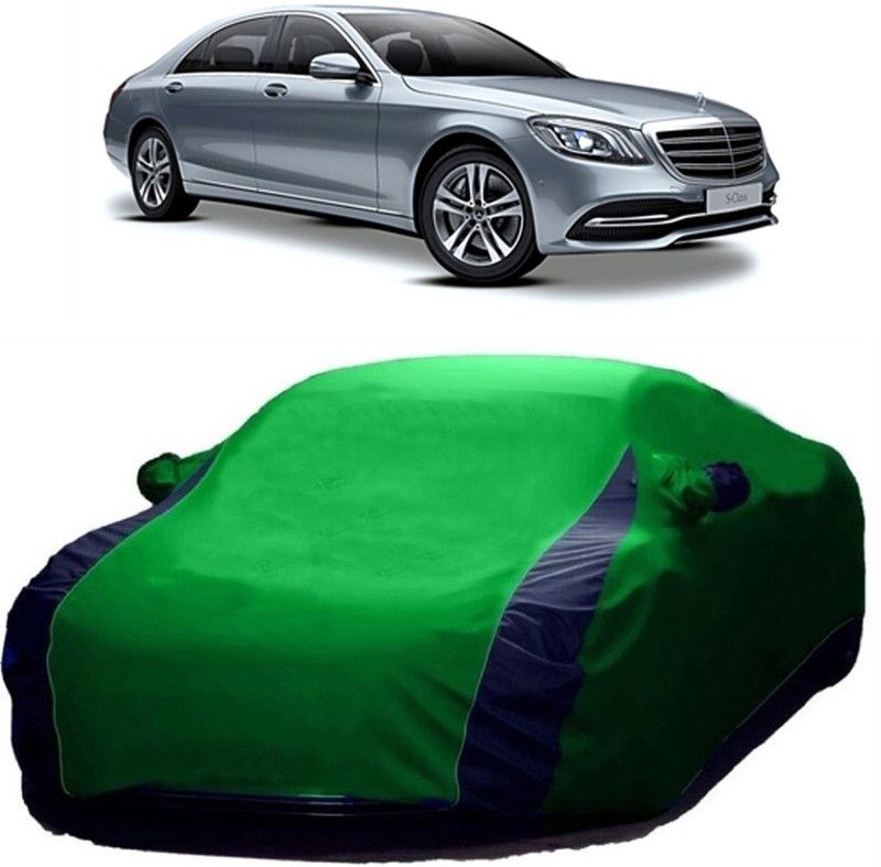 Genipap Car Cover For Mercedes Benz S-Class (With Mirror Pockets)  (Green)