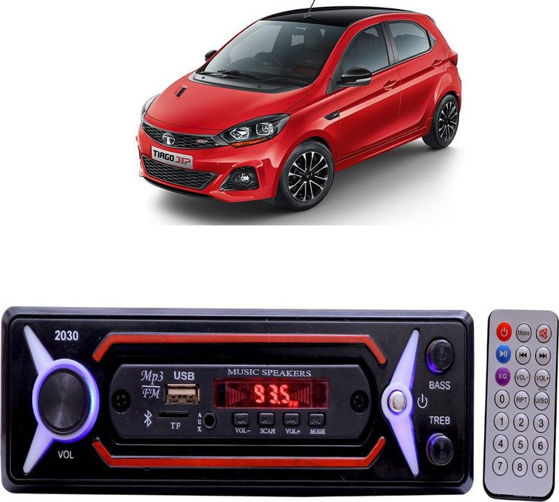 JBRIDERZ JB-2030 Red BLUETOOTH/USB/SD/AUX/FM/MP3 Car Stereo ( Single Din) E-552 Car Stereo  (Single Din)