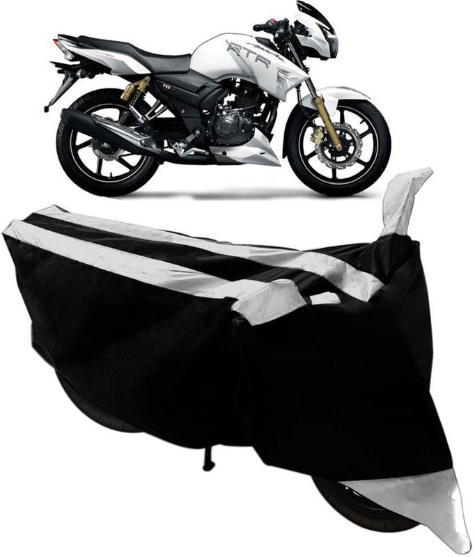 Flipkart SmartBuy Two Wheeler Cover for Honda  (Dream Yuga, Black, Silver)