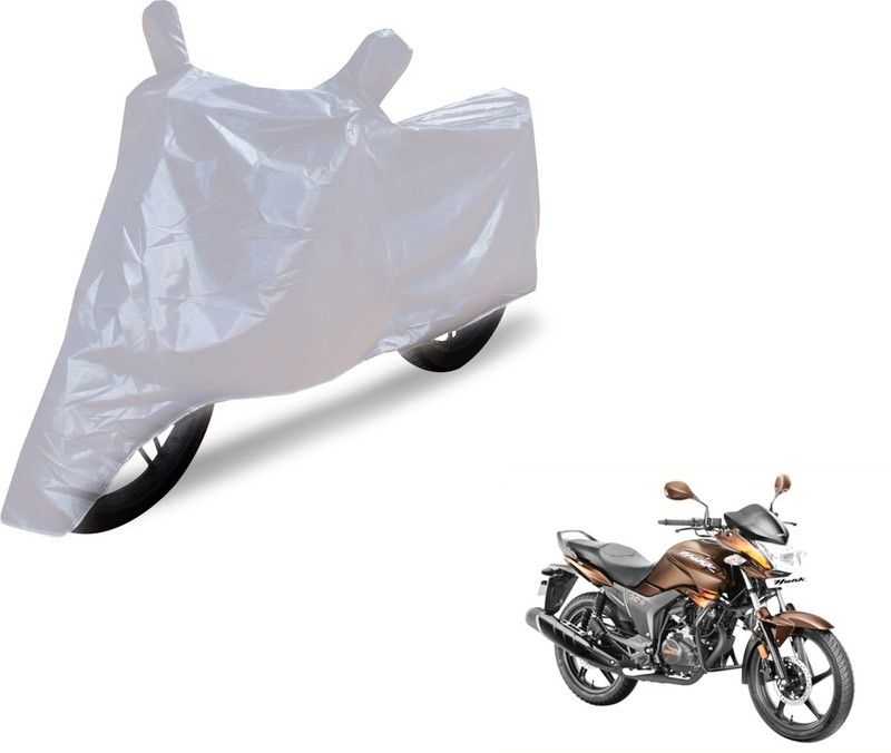 TGP GROUP Waterproof Two Wheeler Cover for Hero  (Hunk, Silver)