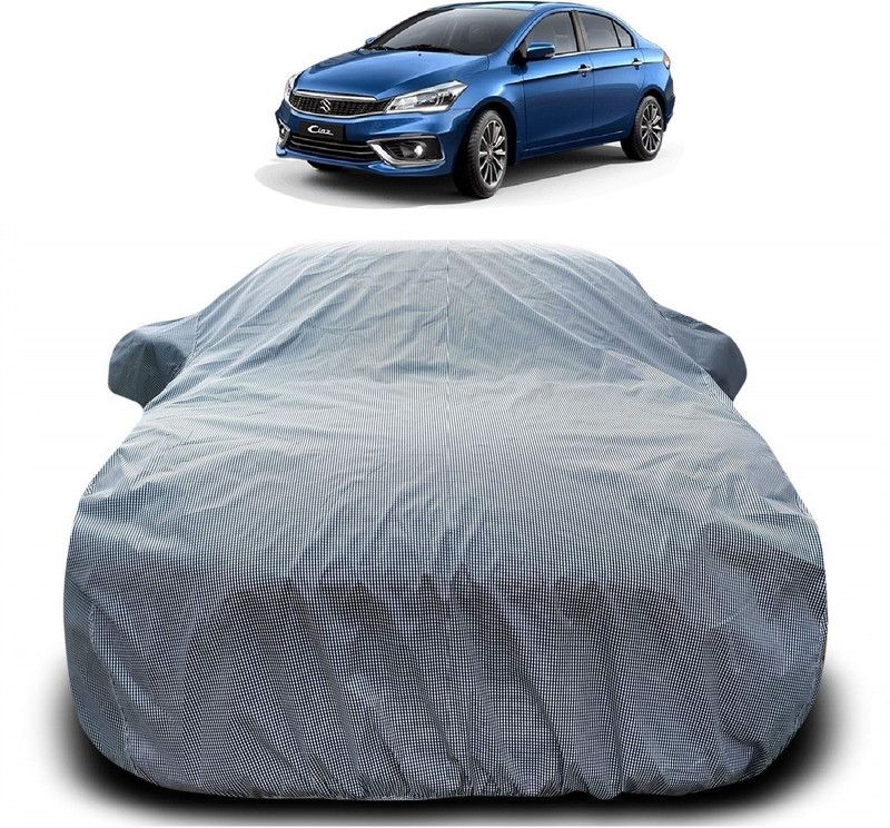 AutoKick Car Cover For Maruti Suzuki Ciaz (With Mirror Pockets)  (Multicolor)