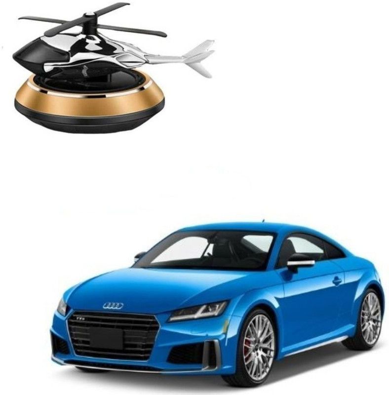 Auto Garh Golden Car Aroma Diffuser Air Freshener Perfume Solar for Audi TT Air Purifier  (Pack of 1)