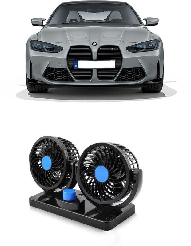 Enfield Works Car Fan 12V 360 Head 2 Speed Quiet Strong for All Auto Vehicles-Y-064 Car Interior Fan  (12 V)