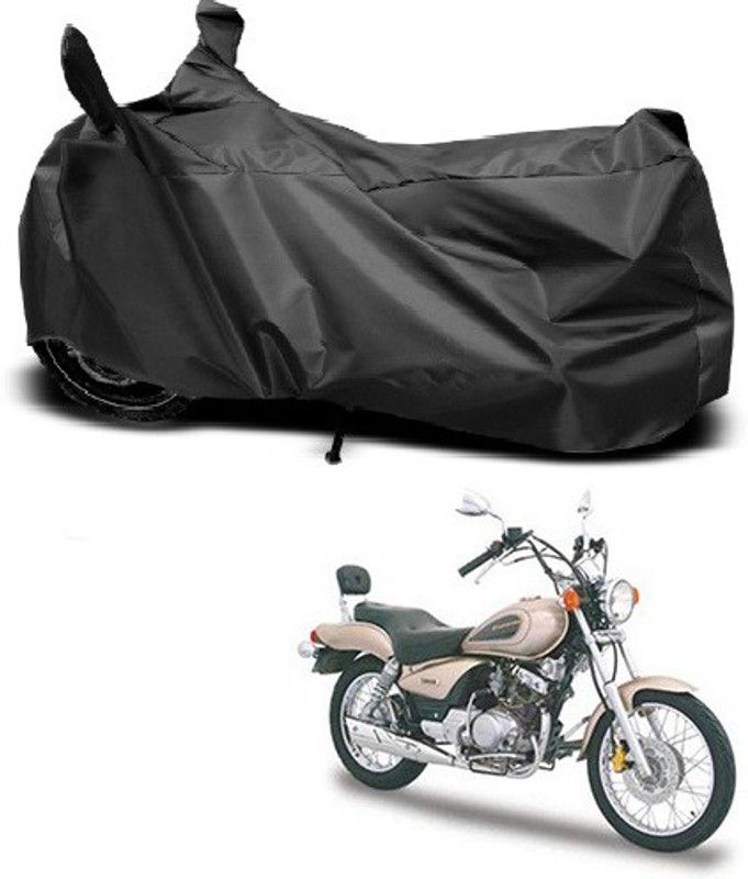 THE REAL ARV Waterproof Two Wheeler Cover for Yamaha  (Enticer, Black)