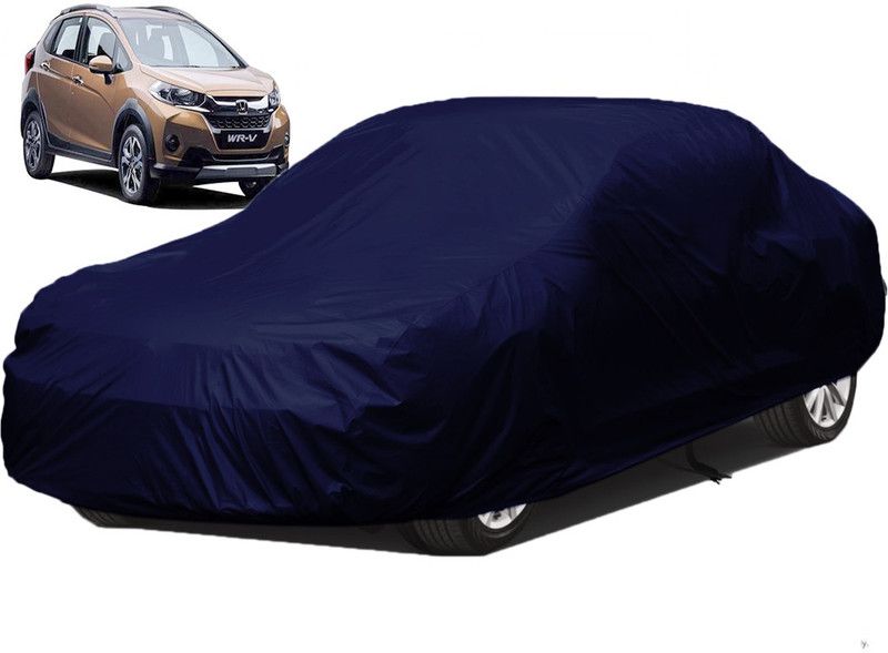 Kuchipudi Car Cover For Honda WRV (Without Mirror Pockets)  (Blue)