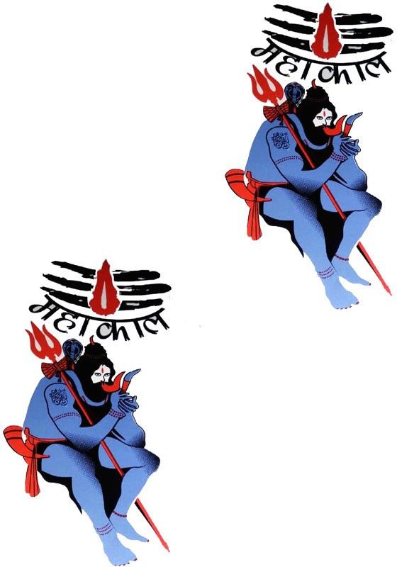 ShobhRam Sticker & Decal for Car & Bike  (Blue)
