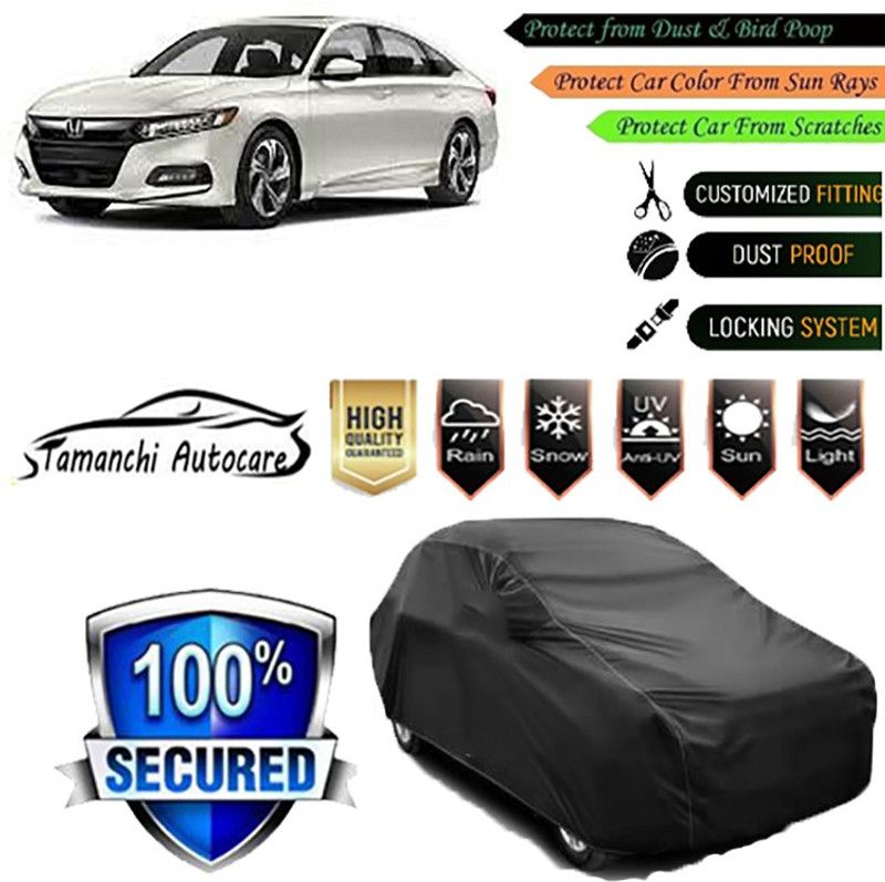 Tamanchi Autocare Car Cover For Honda Accord  (Black)