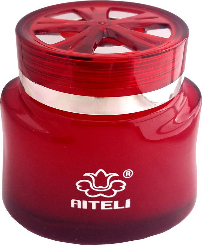 aiteli - EMPEROR - Oil based 'A' Grade Gel Car Air Freshener - Premium Car Perfume - 120 Gms - Rich & Long Lasting Fragrance: RED - ROSE Diffuser, Gel  (120 g)