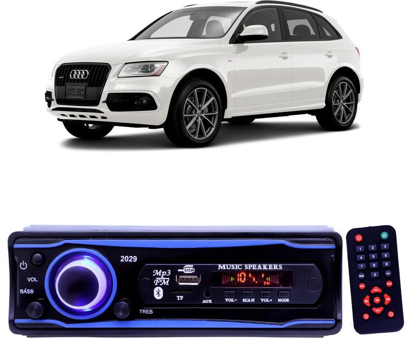 YUNEIK Blue Stereo-999 BLUETOOTH/USB/SD/AUX/FM/MP3 (BLUE & Black)Y-020 Car Stereo  (Single Din)