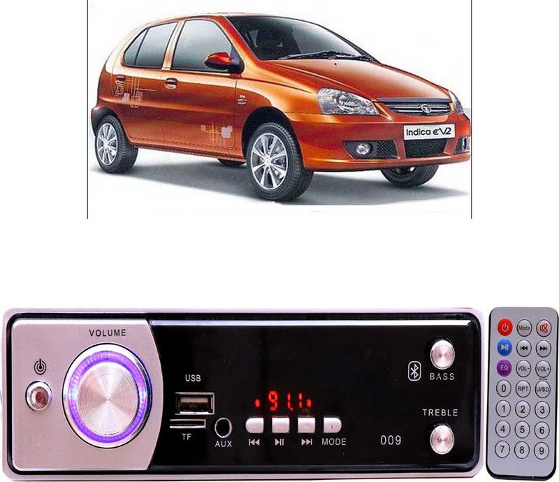 Genipap Silver009 BLUETOOTH/USB/SD/AUX/FM/MP3 Car Stereo ( Single Din) -520 Car Stereo  (Single Din)