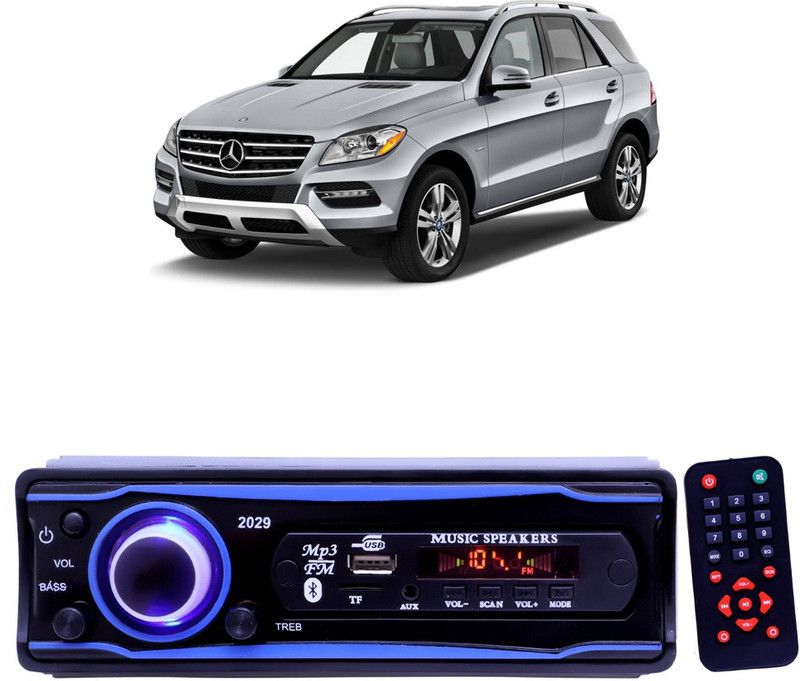EverLand Blue 2029 USB/AUX/SD/BLUETOOTH/FM/MP3 BOOM MASTER STANDARD- E 406 Car Stereo  (Single Din)
