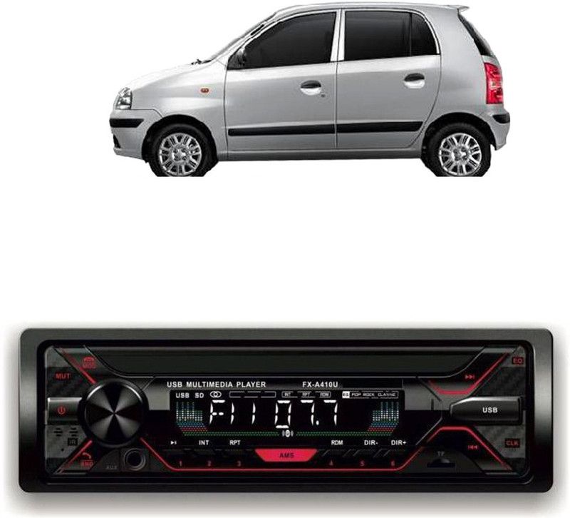 Dvis Car Stereo FX- A100U Car Stereo with Bluetooth, USB, SD Card , Aux D-1008 Car Stereo  (Single Din)