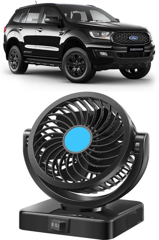 Enfield Works Cooling Car Fan 360 Degree Rotatable For vehicle-CF-B - 032 Car Interior Fan  (12 V)