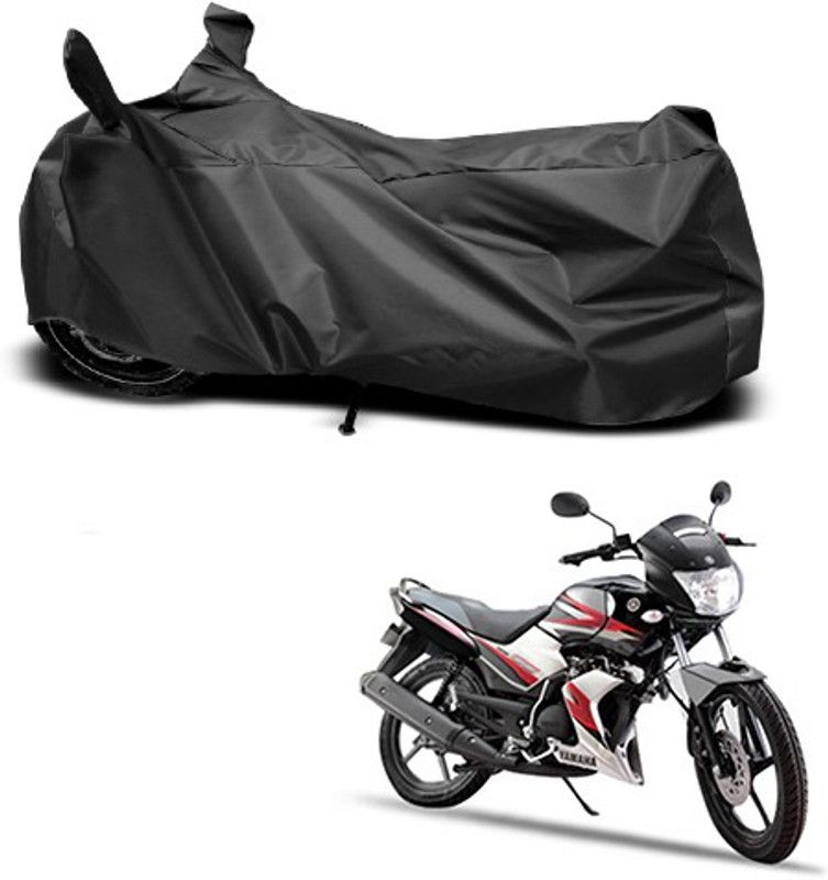 THE REAL ARV Waterproof Two Wheeler Cover for Yamaha  (SS, Black)