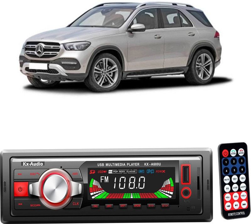 JBRIDERZ KX-A600U BLUETOOTH/USB/SD/AUX/FM/MP3 with Phone Caller Id Receiver E 396 Car Stereo  (Single Din)