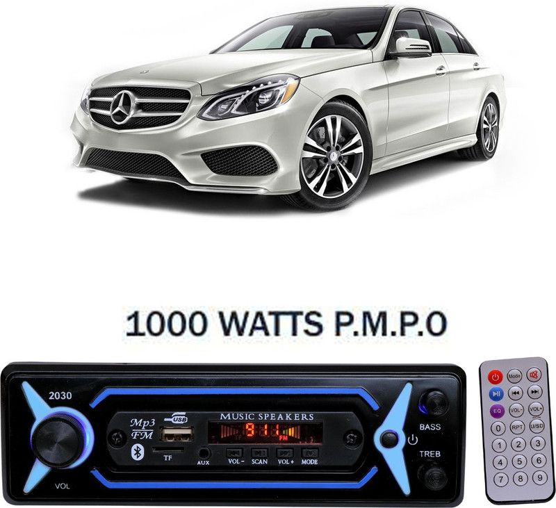 JBRIDERZ P-2030 Blue BLUETOOTH/USB/SD/AUX/FM/MP3 Car Stereo ( Single Din) G-385 Car Stereo  (Single Din)