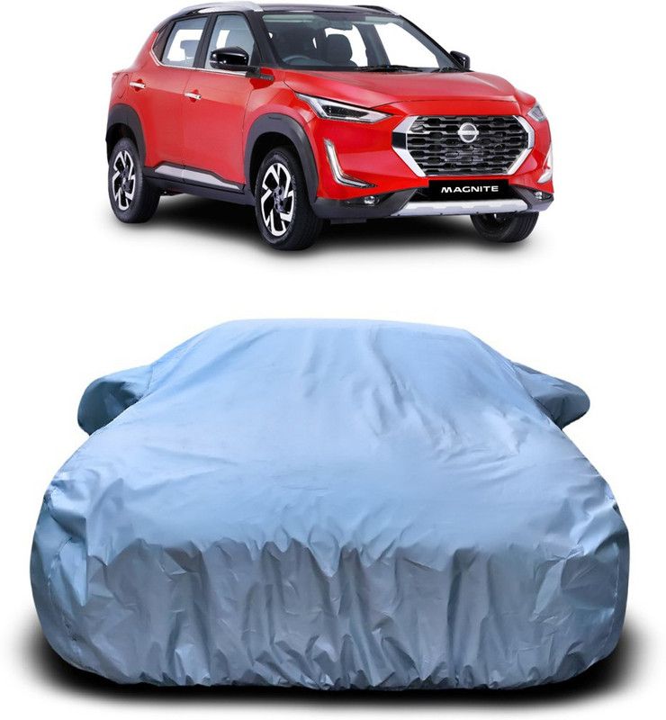 AUTOGARH Car Cover For Nissan Magnite (With Mirror Pockets)  (Silver)