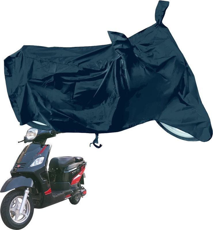 RiderShine Waterproof Two Wheeler Cover for Hero  (Electric NYX, Black)