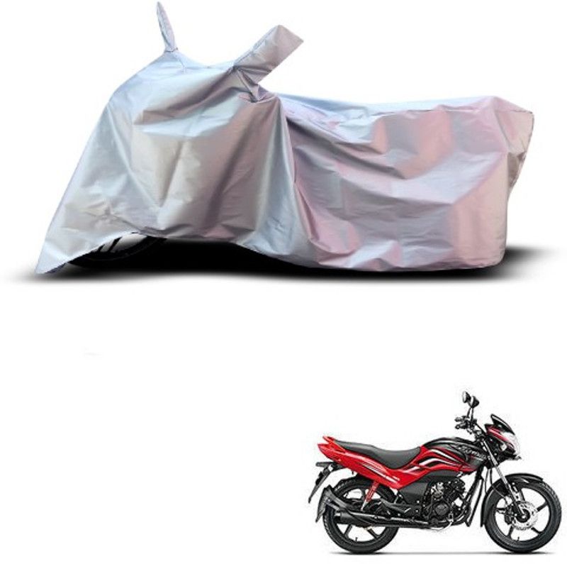 APNEK Waterproof Two Wheeler Cover for Honda  (Passion Xpro, Silver)
