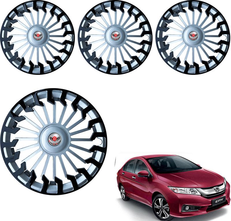 CuboDePlato NA Wheel Cover For Honda City i DTec E  (15 cm)