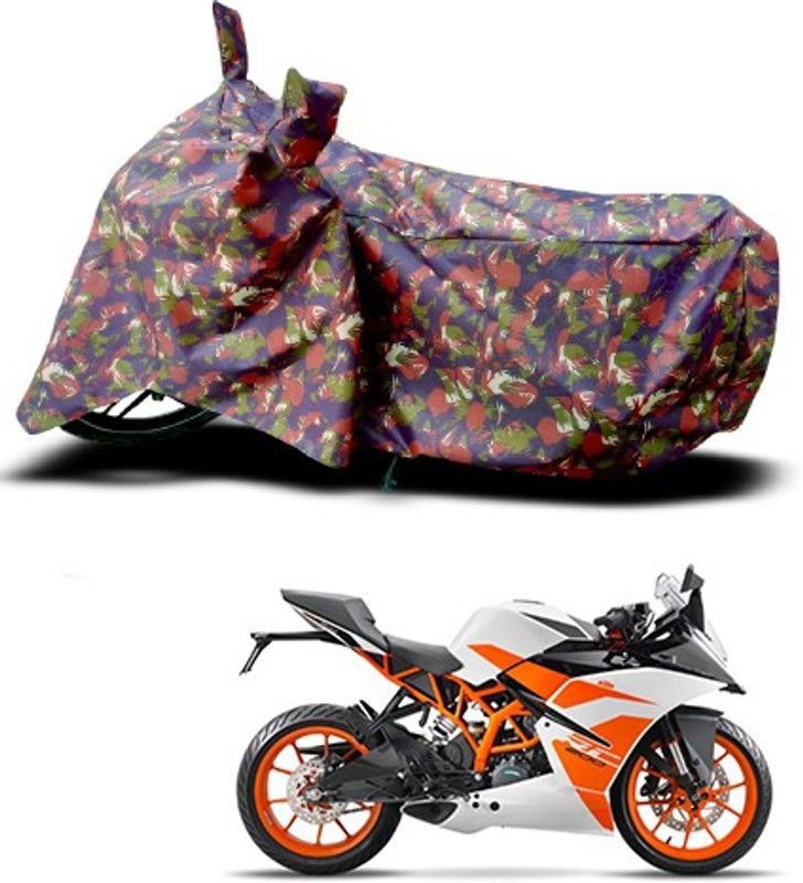 APNEK Waterproof Two Wheeler Cover for KTM  (Duke 200, Multicolor)