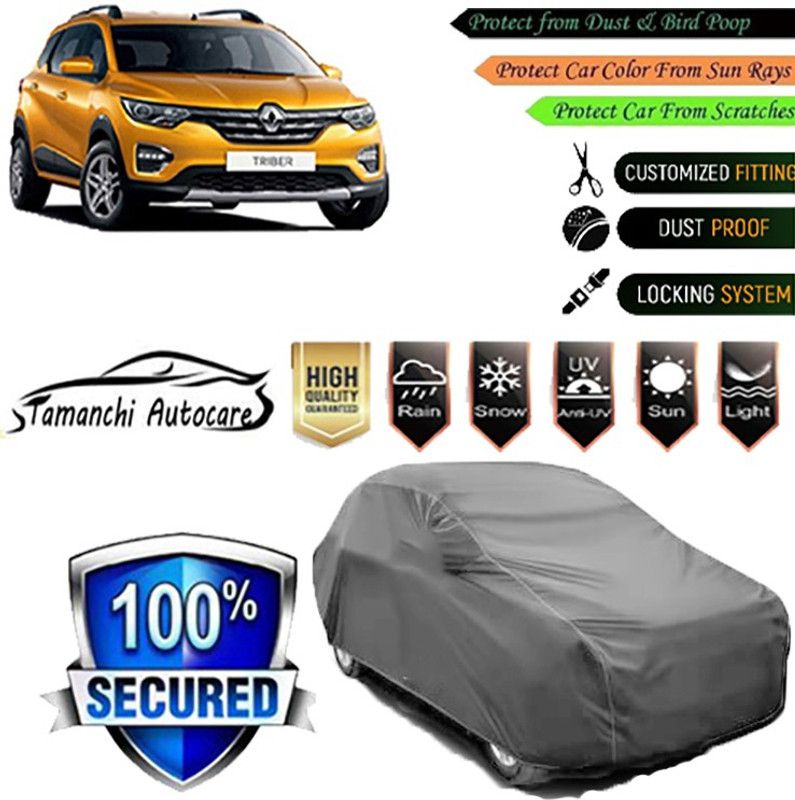 Tamanchi Autocare Car Cover For Renault Triber  (Grey)