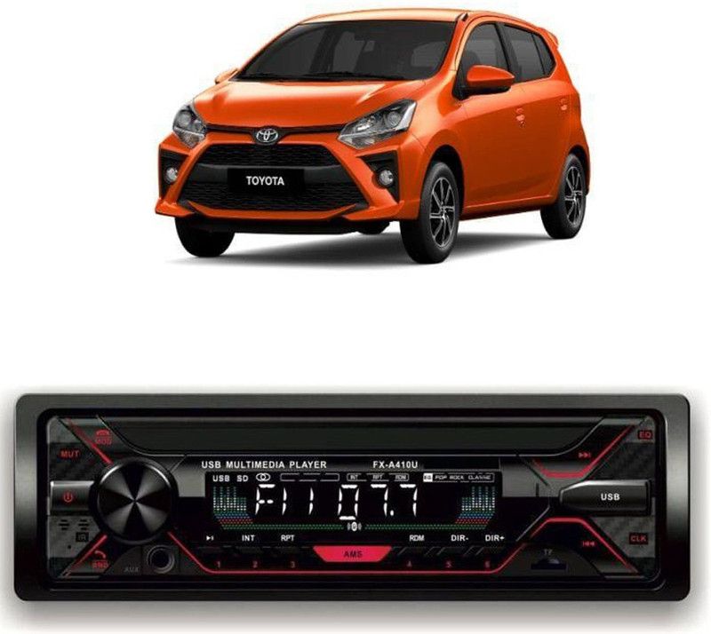 Genipap Car Stereo FX- A100U Car Stereo with Bluetooth, USB, SDCard , Aux G-604 Car Stereo  (Single Din)