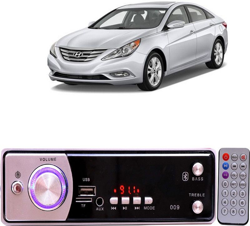 Bluedrum Silver009 BLUETOOTH/USB/SD/AUX/FM/MP3 Car Stereo ( Single Din) B-200 Car Stereo  (Single Din)
