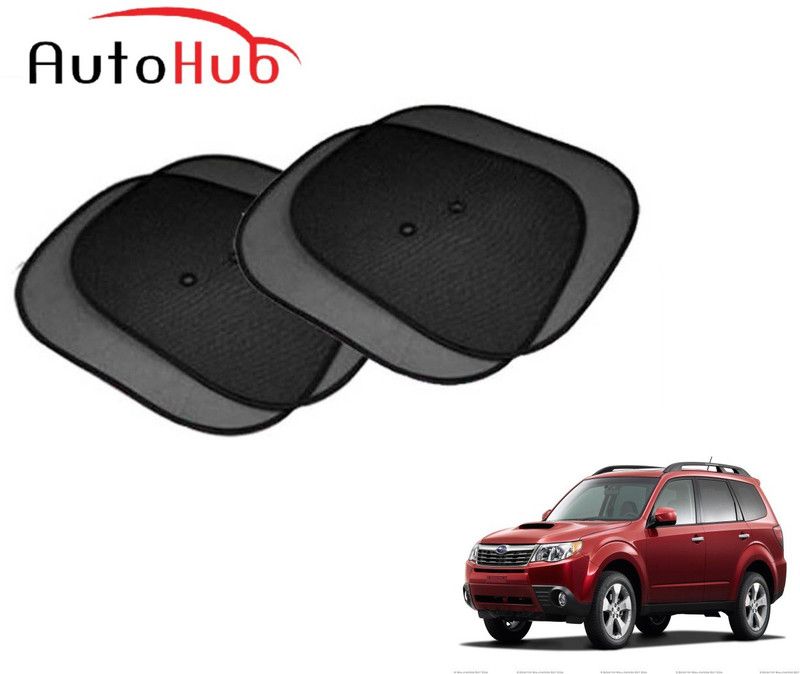 Auto Hub Side Window Sun Shade For Chevrolet Forester  (Black)