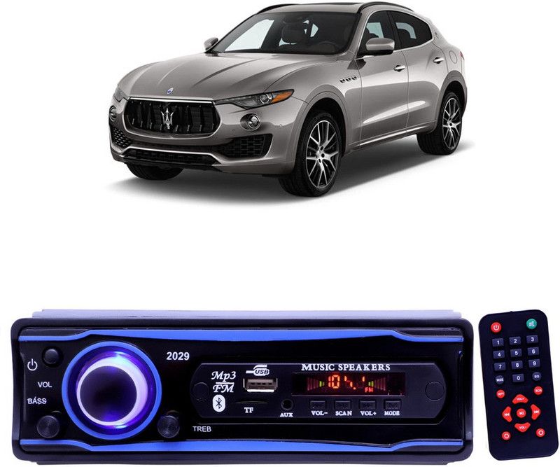 YUNEIK Blue Stereo-999 BLUETOOTH/USB/SD/AUX/FM/MP3 (BLUE & Black)Y-359 Car Stereo  (Single Din)