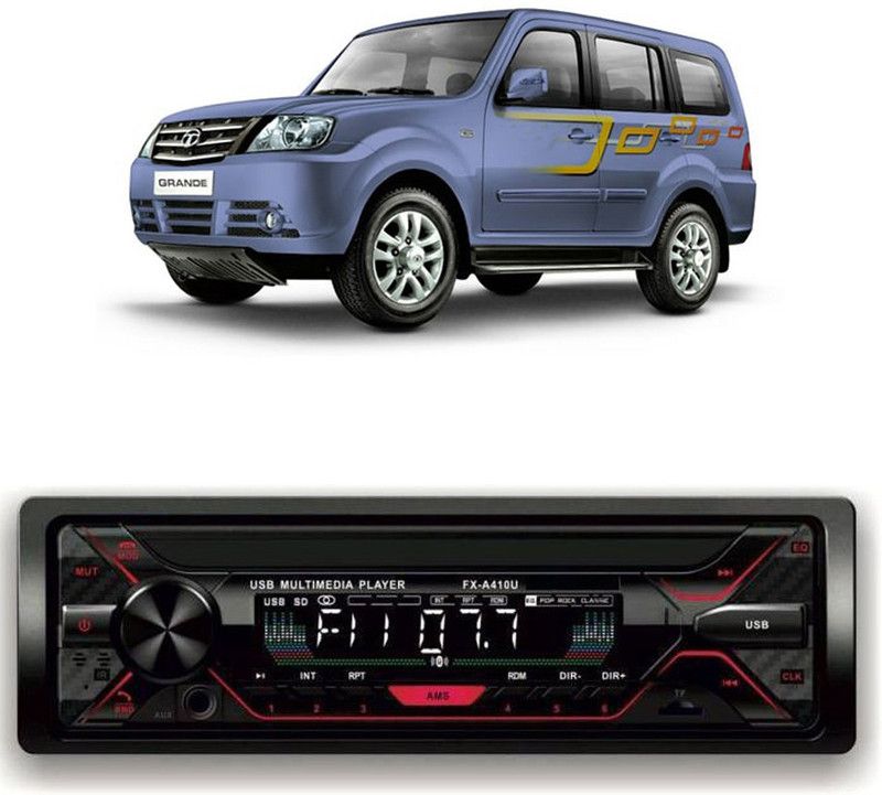 Genipap Car Stereo FX- A100U Car Stereo with Bluetooth, USB, SDCard , Aux G-516 Car Stereo  (Single Din)