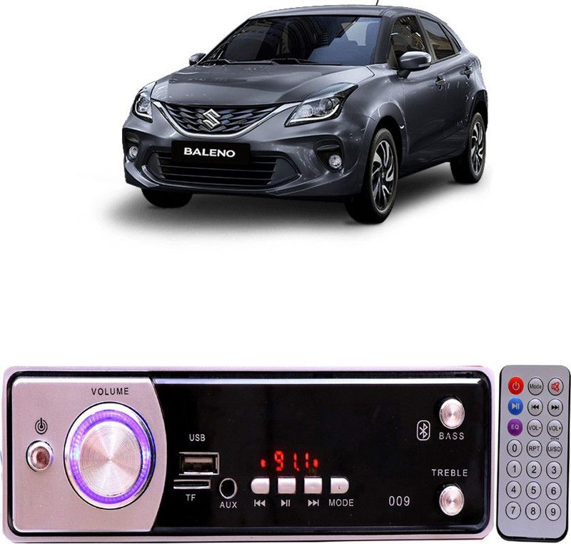 Purpleheart Silver009 BLUETOOTH/USB/SD/AUX/FM/MP3 Car Stereo ( Single Din) P-294 Car Stereo  (Single Din)