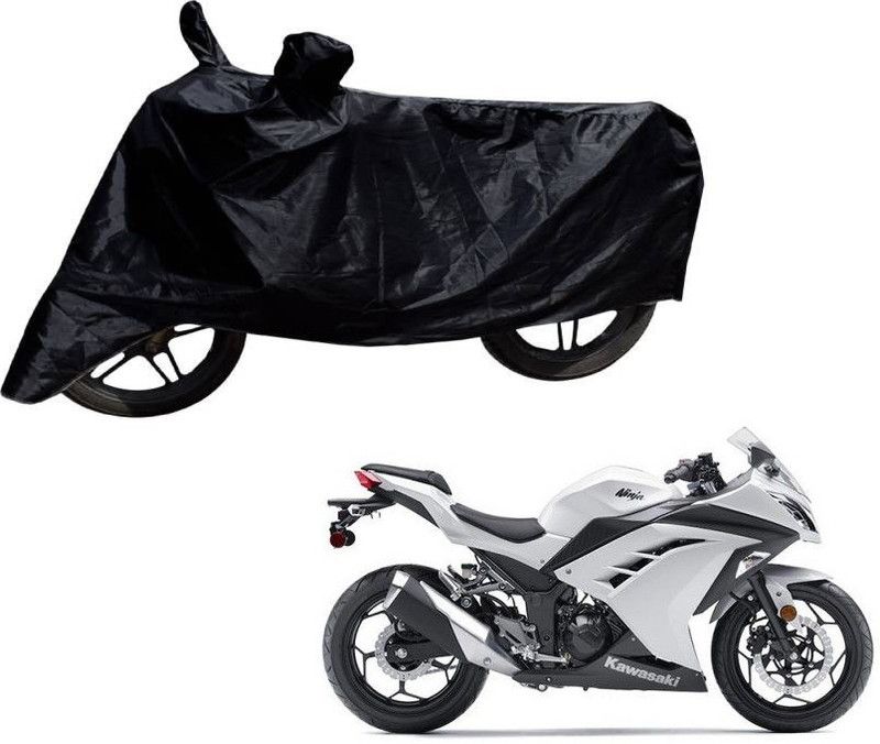 THE REAL ARV Two Wheeler Cover for Kawasaki  (Ninja, Black)