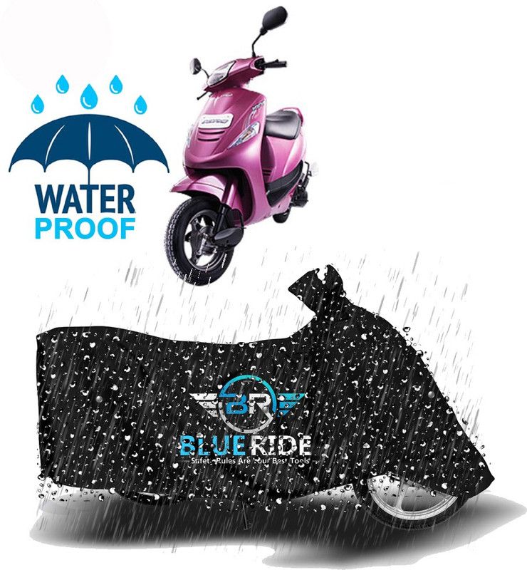 BLUERIDE Two Wheeler Cover for Hero  (Karizma ZMR, Black)