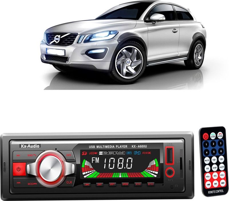 JBRIDERZ KX-A600U BLUETOOTH/USB/SD/AUX/FM/MP3 with Phone Caller Id Receiver JB-312 Car Stereo  (Single Din)