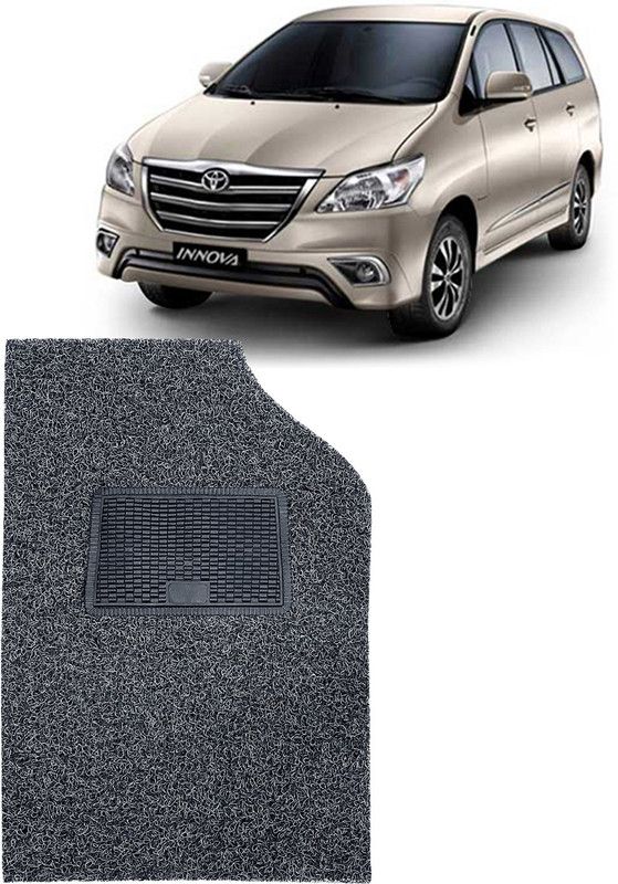 Kingsway PVC Standard Mat For Toyota Innova  (Grey, Black)