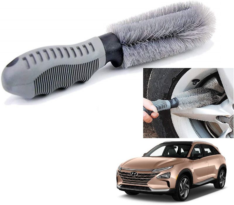 AuTO ADDiCT CAR ALLOY WHEEL CLEANER BRUSH TYRE RIM FOR HYUNDAI Nexo 100 g Wheel Tire Cleaner  (Pack of 1)