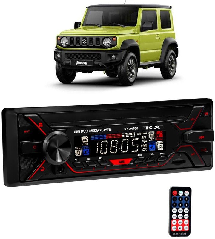 Dvis Car Stereo FX- A100U Car Stereo with Bluetooth, USB, SD Card , Aux D-1194 Car Stereo  (Single Din)