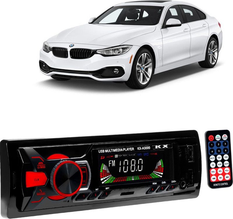 JBRIDERZ Boom Master A3000 with AUX/Bluetooth/USB/ MP3 JB-609 Car Stereo  (Single Din)