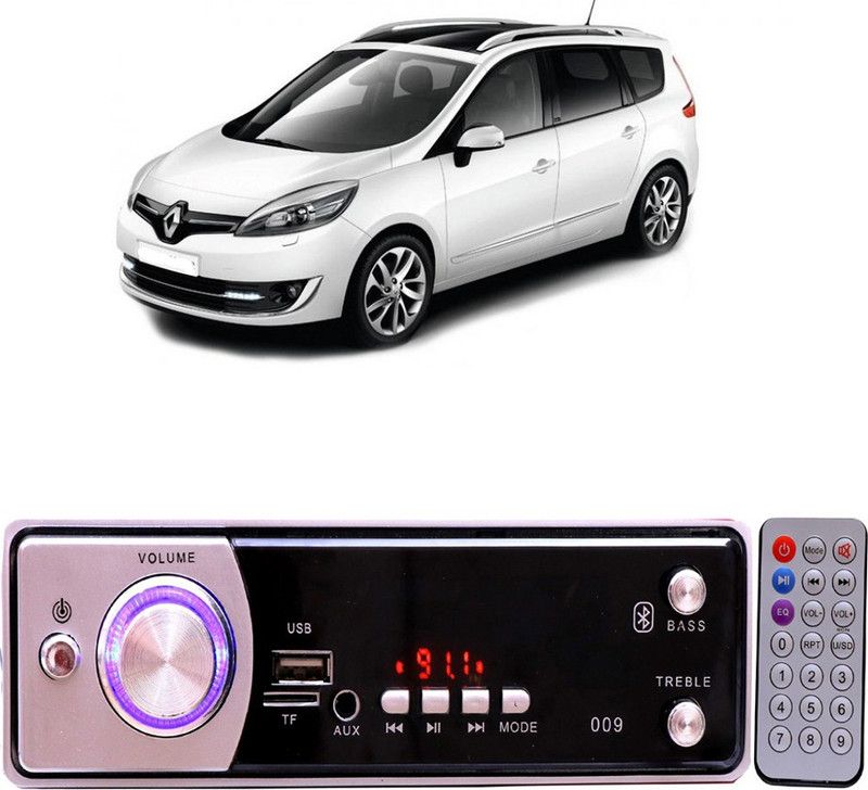 Bluedrum Silver009 BLUETOOTH/USB/SD/AUX/FM/MP3 Car Stereo ( Single Din) B-479 Car Stereo  (Single Din)