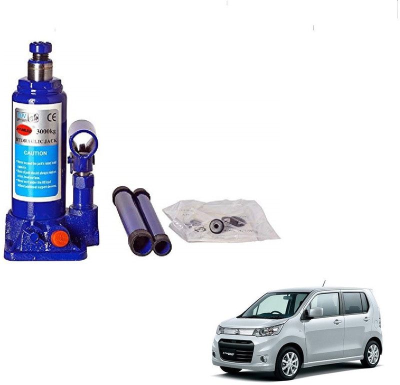 KOZDIKO 3 TON HYDRAULIC BOTTLE JACK FOR MARUTI SUZUKI WAGON R STINGRAY Vehicle Jack  (3000 kg)