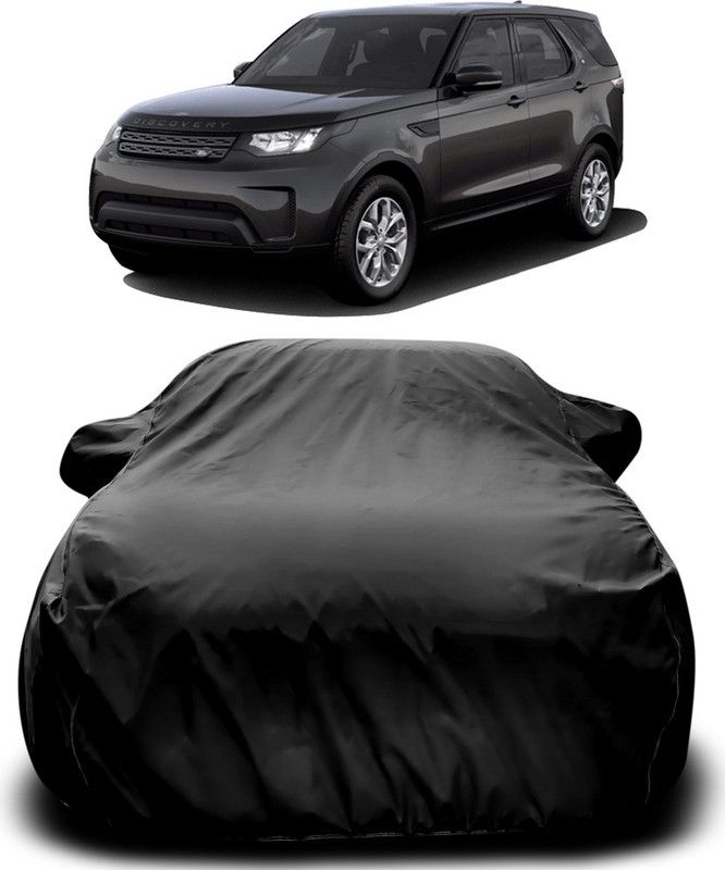 MoTRoX Car Cover For Land Rover Discovery (With Mirror Pockets)  (Black)
