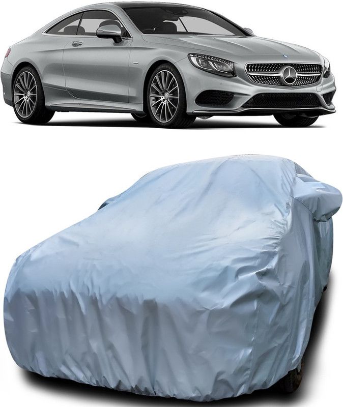 Dvis Car Cover For Mercedes Benz S-Coupe (With Mirror Pockets)  (Silver)