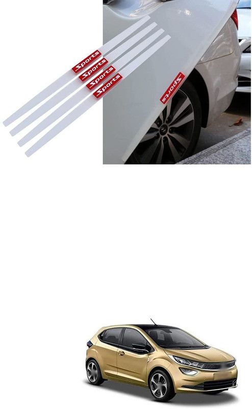 XZRTZ Car Side Door Edge Bumper, Anti-Scratch Protection Guards Trim Stickers S467 Matte, Glossy Tata, Universal For Car Universal For Car, Universal For Car Side Garnish