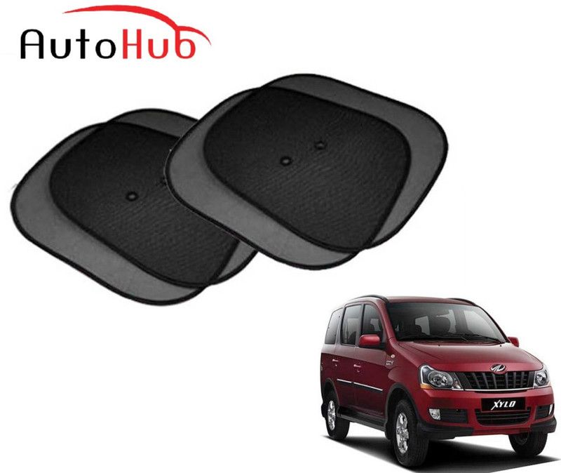 Auto Hub Side Window Sun Shade For Mahindra Xylo  (Black)